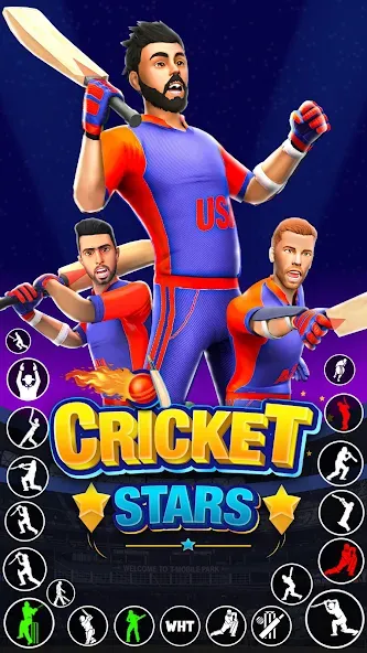 Скачать Play Cricket Games — Последняя версия (Много денег и все разблокировано) — скриншот 4