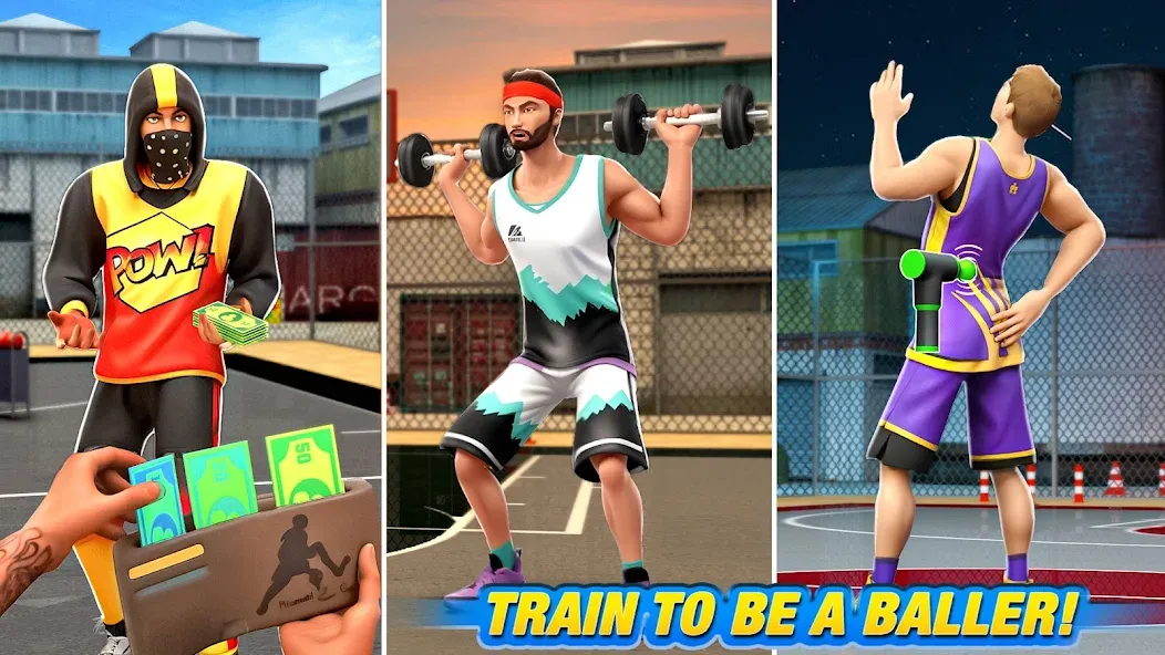 Скачать Dunk Smash: Basketball Games (Мод: Все разблокировано) на Андроид — скриншот 2 Скачать Dunk Smash: Basketball Games (Мод: Все разблокировано) на Андроид — скриншот 2