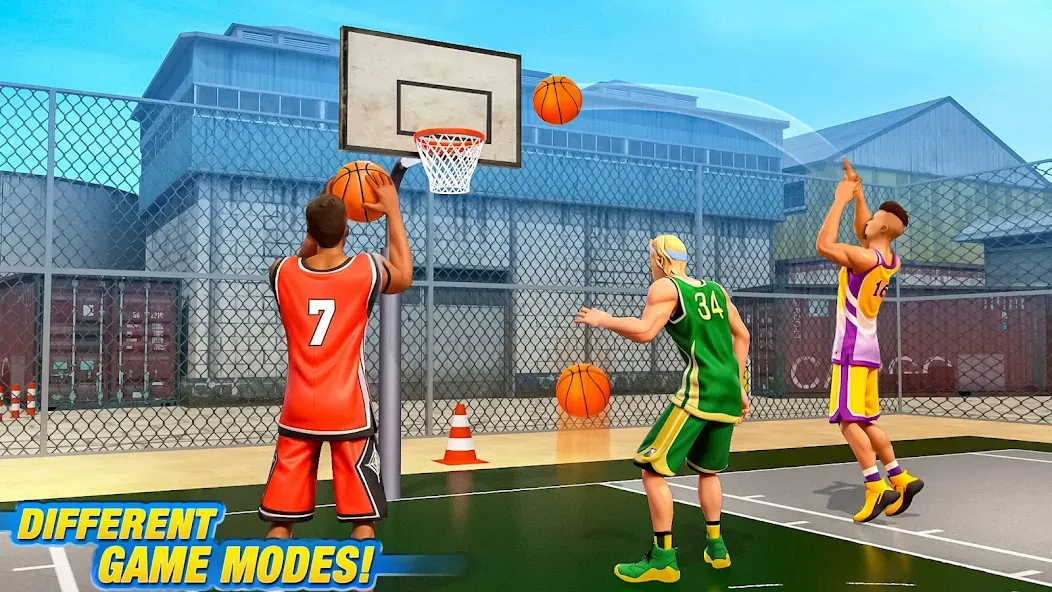 Скачать Dunk Smash: Basketball Games (Мод: Все разблокировано) на Андроид — скриншот 3 Скачать Dunk Smash: Basketball Games (Мод: Все разблокировано) на Андроид — скриншот 3