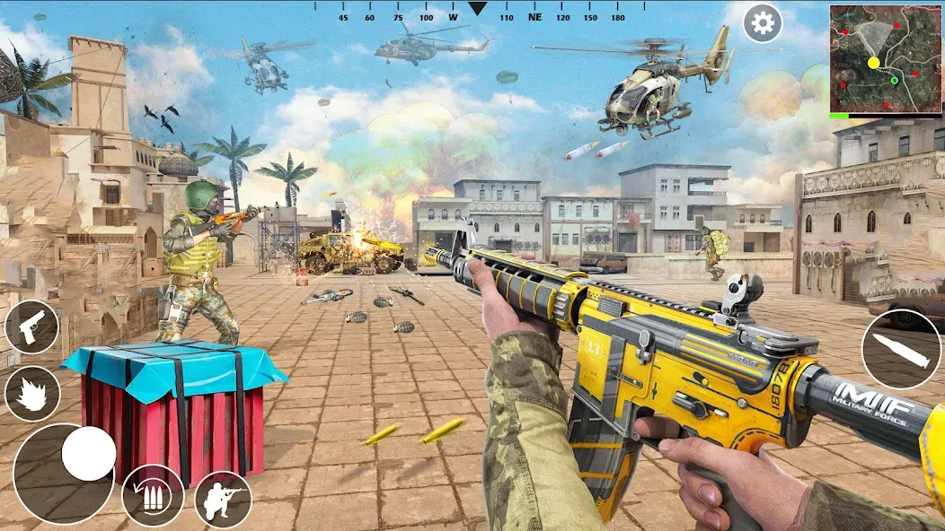 Скачать War Zone: Gun Shooting Games на Андроид — Много денег — скриншот 1 Скачать War Zone: Gun Shooting Games на Андроид — Много денег — скриншот 1