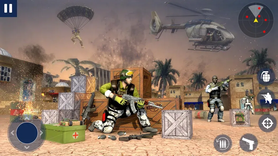 Скачать War Zone: Gun Shooting Games на Андроид — Много денег — скриншот 2 Скачать War Zone: Gun Shooting Games на Андроид — Много денег — скриншот 2
