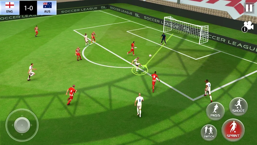 Play Football: Soccer Games — Взломанная версия (Много денег) — скриншот 2