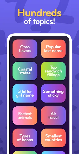 Top 7 - family word game MOD — Все ответы открыты на Андроид — скриншот 4