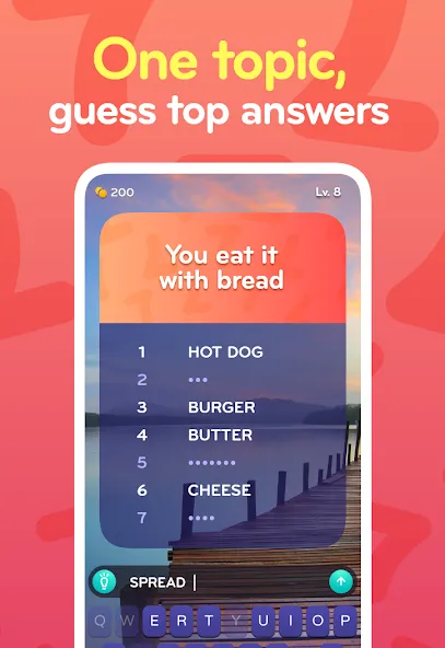 Top 7 - family word game MOD — Все ответы открыты на Андроид — скриншот 5
