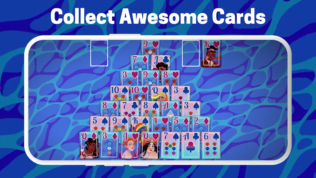 Скачать FLICK SOLITAIRE - Card Games на Андроид — Все карты и стили открыты — скриншот 4