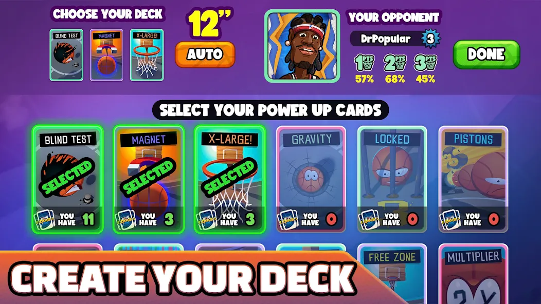 Скачать Your Balls: Basketball Game (Мод: Много денег) на Андроид — скриншот 4