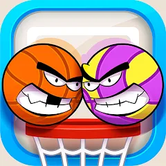 Скачать Your Balls: Basketball Game (Мод: Много денег) на Андроид