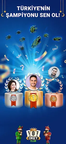 Скачать 101 Okey Club: Play 101 Plus — Модификация Много денег — скриншот 5