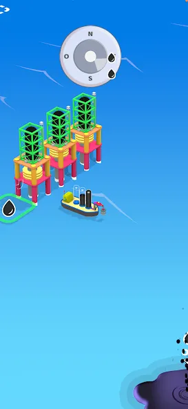 Oil Master: Sea Extraction на Андроид — Много денег — скриншот 2