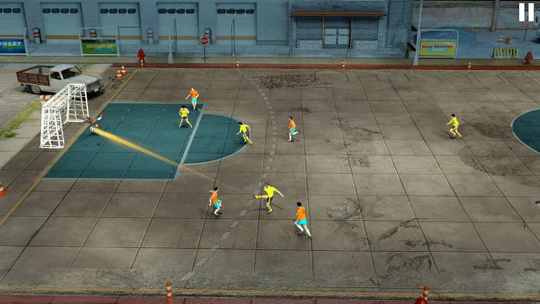 Скачать Street Football Kick Games — Много денег — скриншот 1
