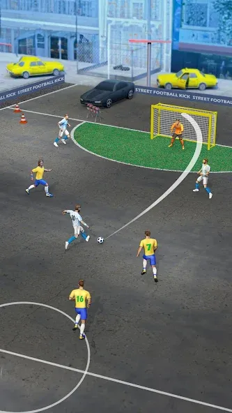 Скачать Street Football Kick Games — Много денег — скриншот 3