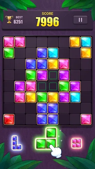 Взлом Block Puzzle: Jewel Blast Game — Много денег и без рекламы — скриншот 2 Взлом Block Puzzle: Jewel Blast Game — Много денег и без рекламы — скриншот 2