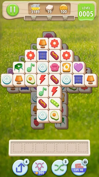 Tiledom - Matching Puzzle Mod APK Много денег и без рекламы — Скачать на Андроид — скриншот 1