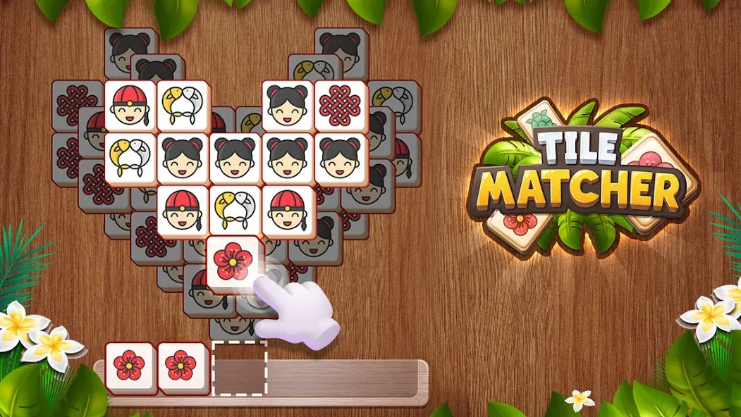 Tile Matcher : Matching Tiles MOD APK — Много денег — скриншот 1