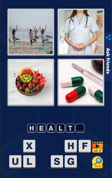 Скачать взлом 4 Pics 1 Word Quiz Game на Андроид — Много подсказок — скриншот 5