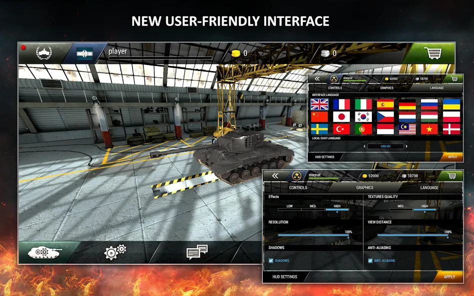 Скачать Tanktastic 3D tanks MOD APK — Много денег — скриншот 2