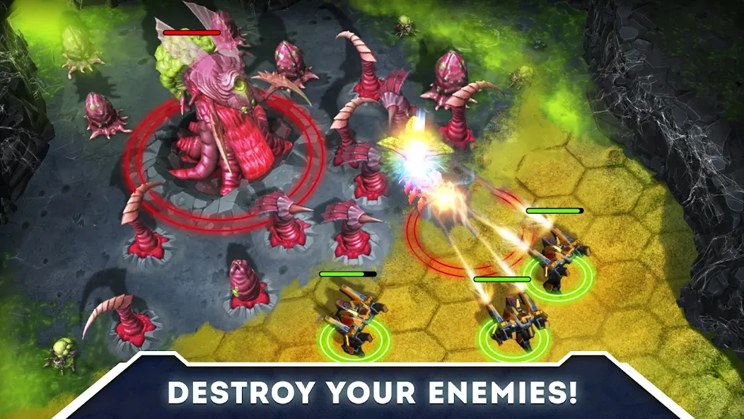 Скачать Galaxy Control: 3D strategy на Android — Много денег и ресурсов — скриншот 3