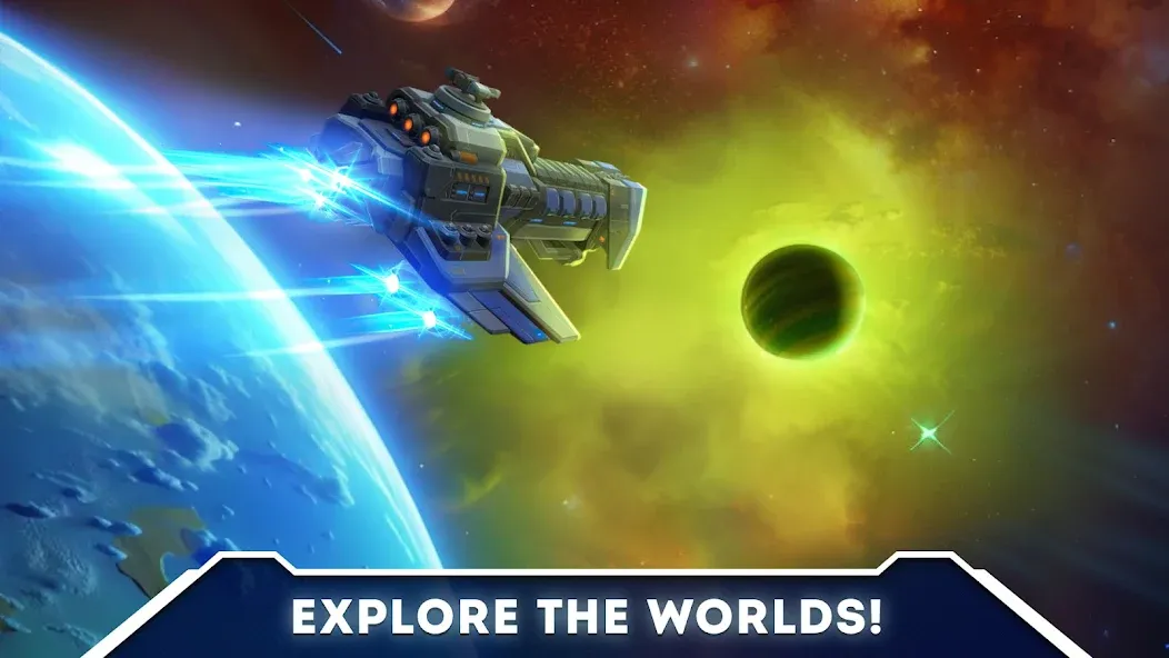 Скачать Galaxy Control: 3D strategy на Android — Много денег и ресурсов — скриншот 4