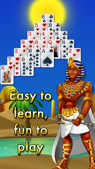 Скачать Pyramid Solitaire - Egypt с модом — Много денег — скриншот 3