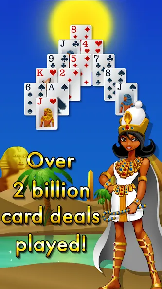 Скачать Pyramid Solitaire - Egypt с модом — Много денег — скриншот 5