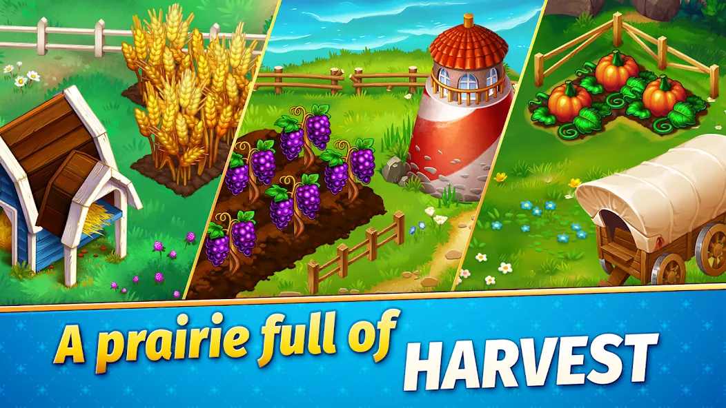 Solitaire Golden Prairies MOD — Много денег на Андроид — скриншот 2 Solitaire Golden Prairies MOD — Много денег на Андроид — скриншот 2