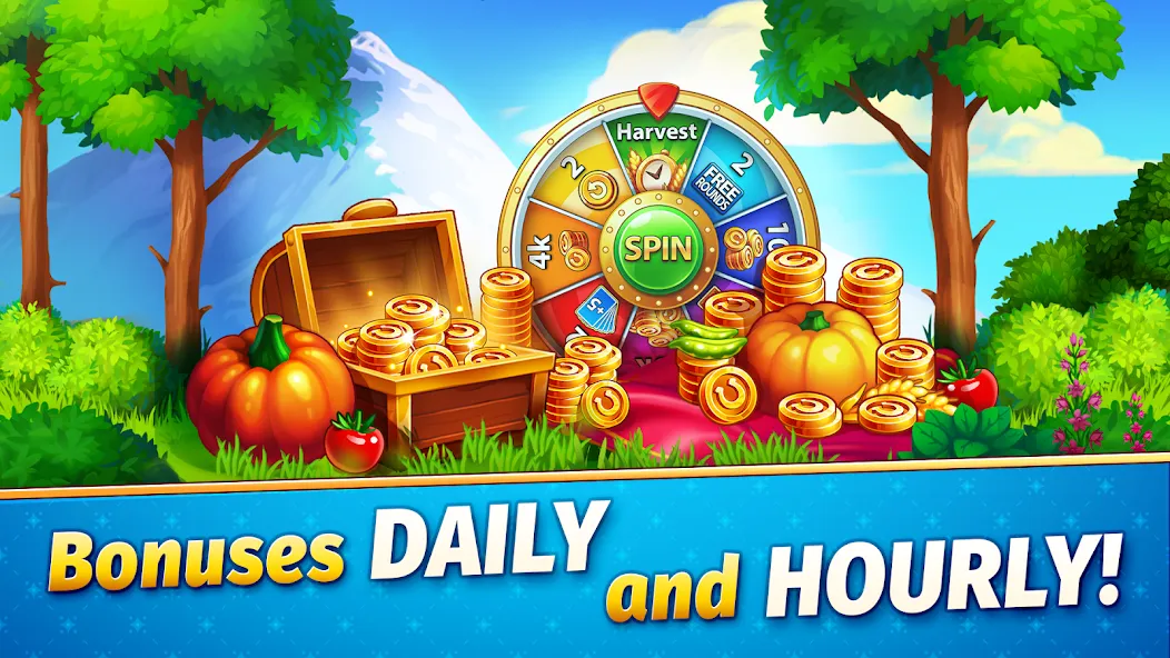 Solitaire Golden Prairies MOD — Много денег на Андроид — скриншот 5