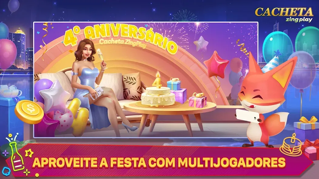 Скачать Cacheta - Pife - Jogo online — Модификация Все открыто — скриншот 2
