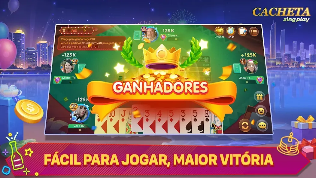 Скачать Cacheta - Pife - Jogo online — Модификация Все открыто — скриншот 4