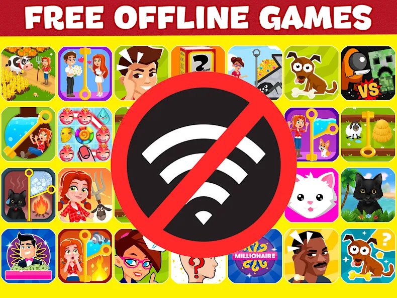 Offline Games: don't need wifi MOD APK на Android — Все открыто — скриншот 5