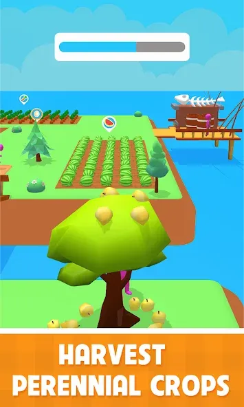 Скачать Family Farm Land 3D (Мод: Много денег и без рекламы) на Андроид — скриншот 1