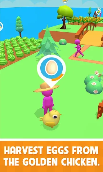 Скачать Family Farm Land 3D (Мод: Много денег и без рекламы) на Андроид — скриншот 3