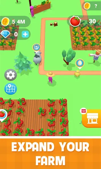 Скачать Family Farm Land 3D (Мод: Много денег и без рекламы) на Андроид — скриншот 4