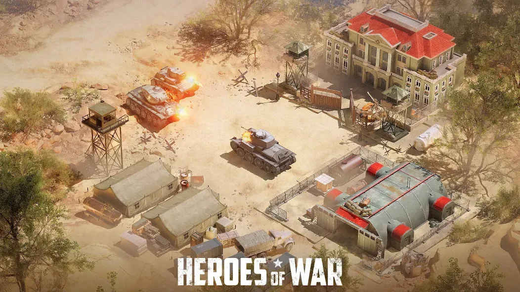 Скачать Heroes of War: Idle army game (Мод: Много денег) на Андроид — скриншот 3 Скачать Heroes of War: Idle army game (Мод: Много денег) на Андроид — скриншот 3