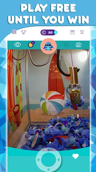Скачать взломанную Real Claw Machine & Crane Game — Много денег и без рекламы — скриншот 1