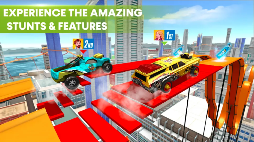 Взлом Race Off - Monster Truck Games — Много денег — скриншот 2