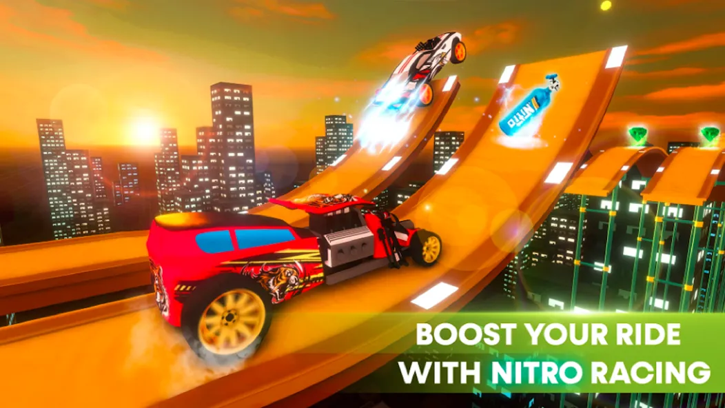 Взлом Race Off - Monster Truck Games — Много денег — скриншот 3
