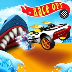 Взлом Race Off - Monster Truck Games — Много денег