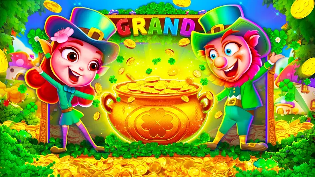 House of Fortune - Slots Vegas — Мод: Много денег — скриншот 1