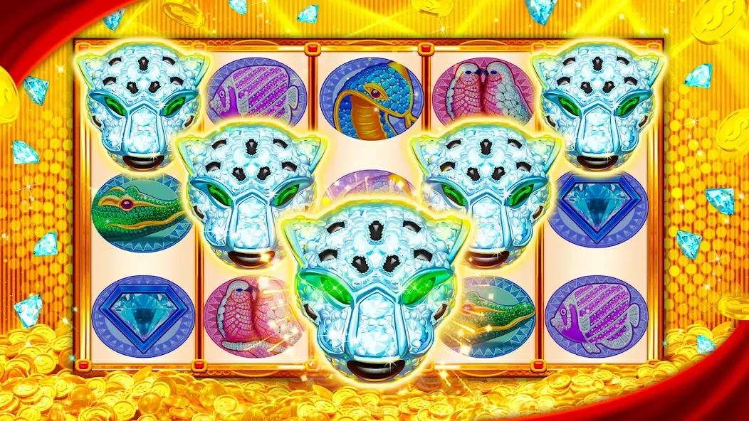 House of Fortune - Slots Vegas — Мод: Много денег — скриншот 2