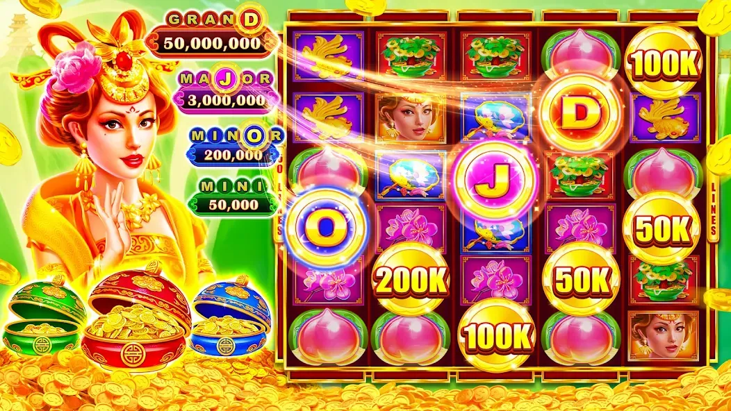 House of Fortune - Slots Vegas — Мод: Много денег — скриншот 5