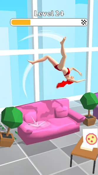 Human Flip: Jump Master Game на Андроид — Мод Все открыто — скриншот 1 Human Flip: Jump Master Game на Андроид — Мод Все открыто — скриншот 1