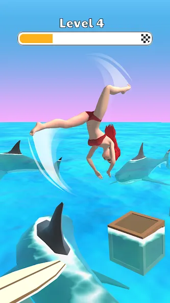 Human Flip: Jump Master Game на Андроид — Мод Все открыто — скриншот 3 Human Flip: Jump Master Game на Андроид — Мод Все открыто — скриншот 3