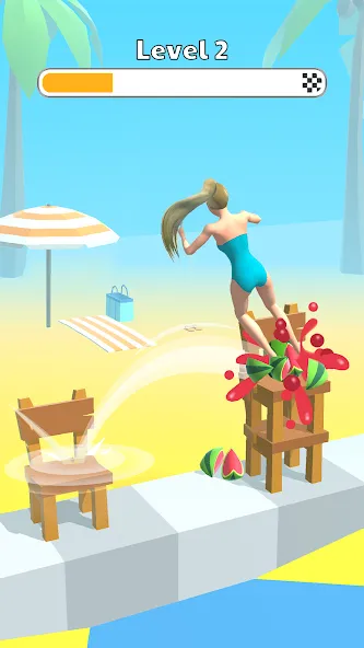 Human Flip: Jump Master Game на Андроид — Мод Все открыто — скриншот 5
