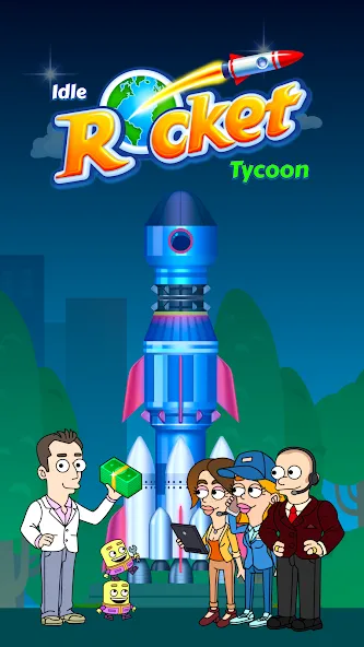 Idle Rocket Tycoon Mod APK Много денег — Скачать на Андроид — скриншот 5