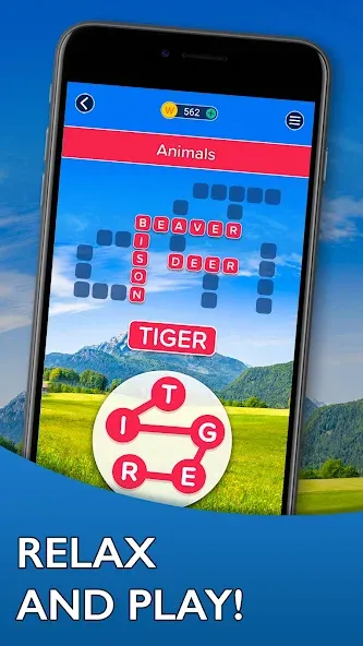 Word Trip — Мод: Много подсказок — скриншот 1 Word Trip — Мод: Много подсказок — скриншот 1