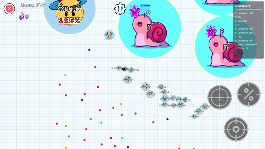 Скачать взлом Angmon.io на Андроид — Много денег — скриншот 2
