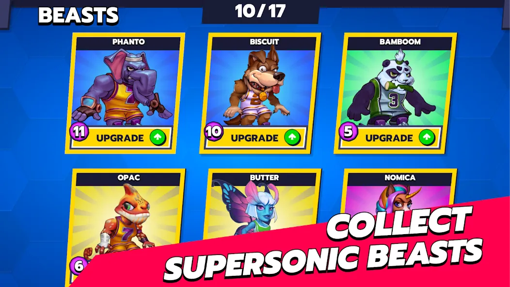Beast League Super Sports MOD — Много денег на Андроид — скриншот 4