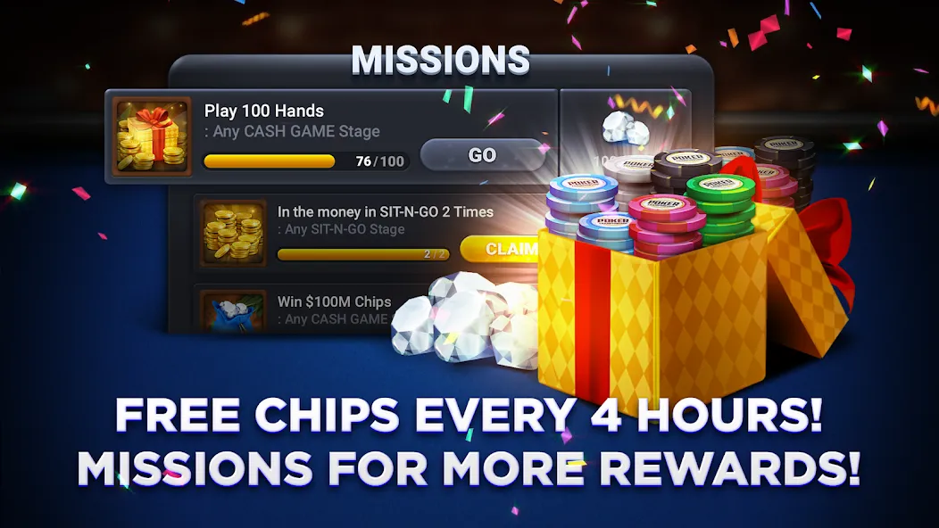 Poker Championship - Holdem Mod APK Много денег — Скачать на Андроид — скриншот 3 Poker Championship - Holdem Mod APK Много денег — Скачать на Андроид — скриншот 3