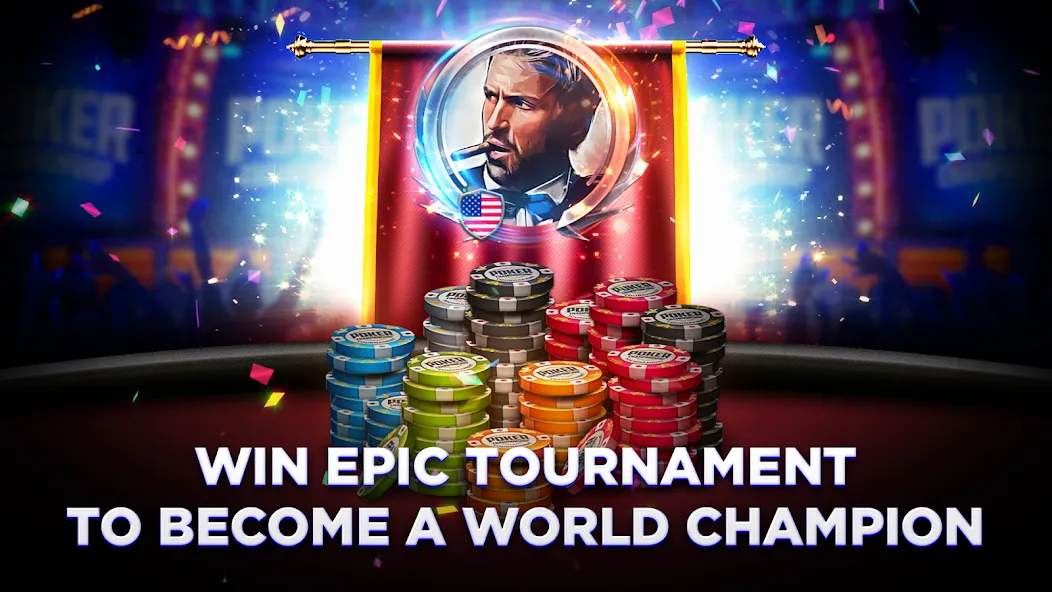 Poker Championship - Holdem Mod APK Много денег — Скачать на Андроид — скриншот 5