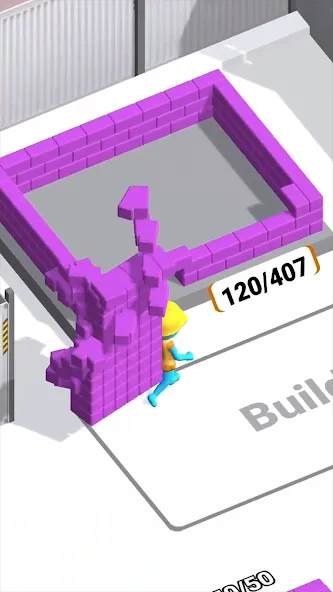 Pro Builder 3D MOD APK на Android — Много денег — скриншот 1
